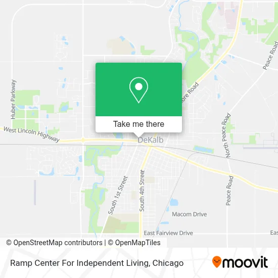 Ramp Center For Independent Living map