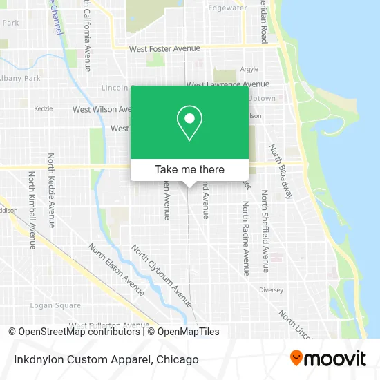 Inkdnylon Custom Apparel map