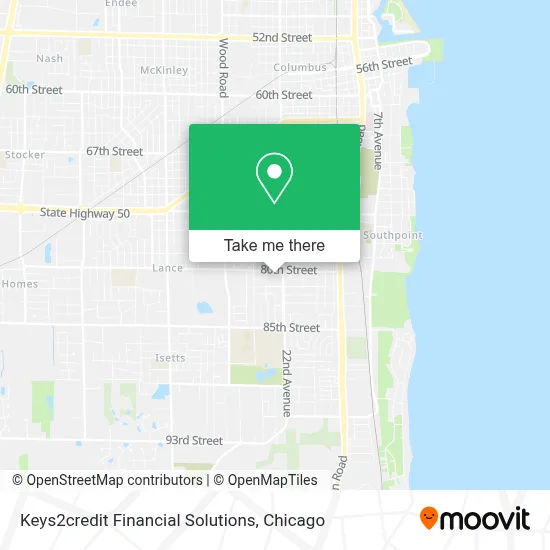 Keys2credit Financial Solutions map