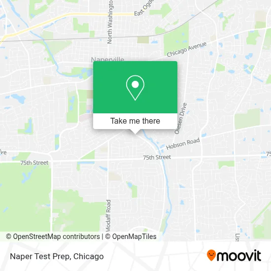 Naper Test Prep map