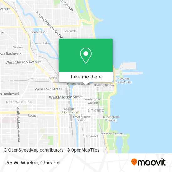 55 W. Wacker map