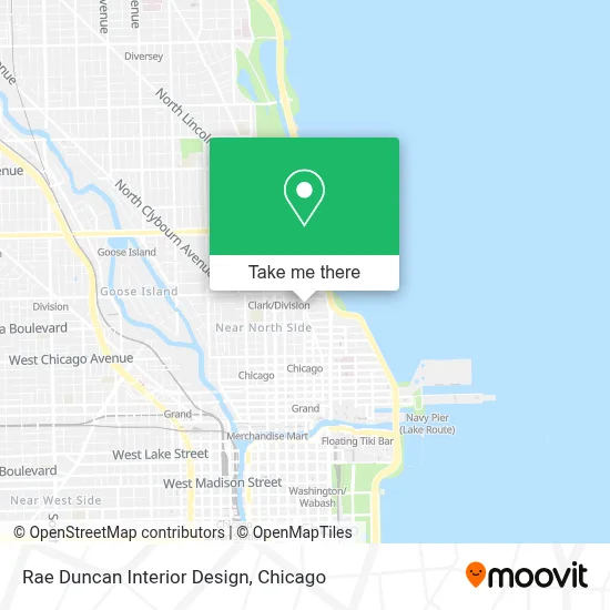 Rae Duncan Interior Design map
