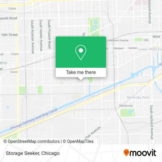 Storage Seeker map
