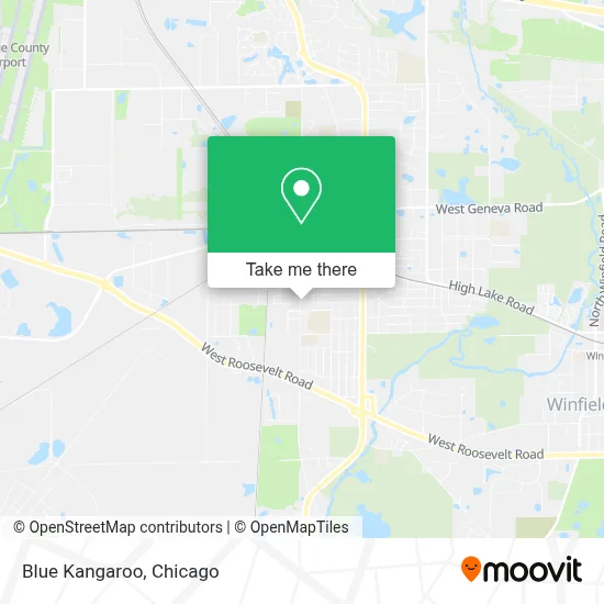Blue Kangaroo map