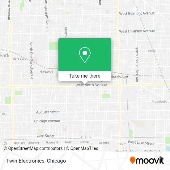 Twin Electronics map