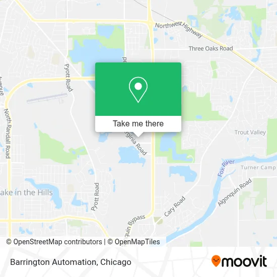 Barrington Automation map