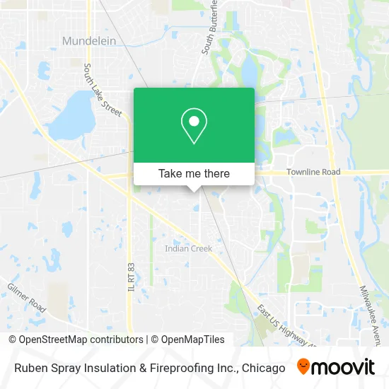 Ruben Spray Insulation & Fireproofing Inc. map