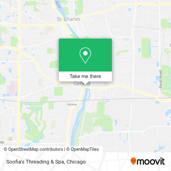 Soofia's Threading & Spa map