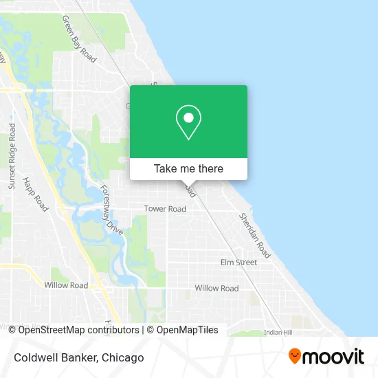 Coldwell Banker map