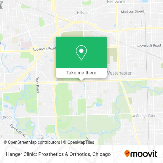 Hanger Clinic: Prosthetics & Orthotics map