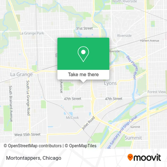 Mortontappers map