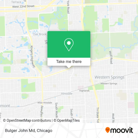 Bulger John Md map