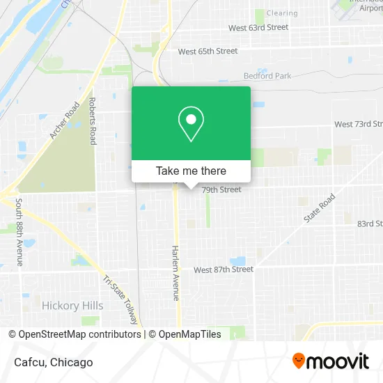 Cafcu map