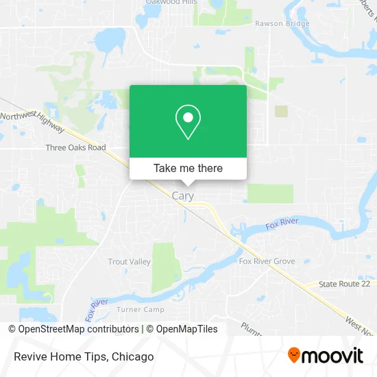 Revive Home Tips map