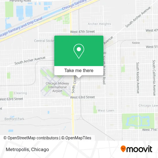 Metropolis map