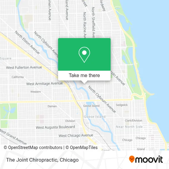 The Joint Chiropractic map