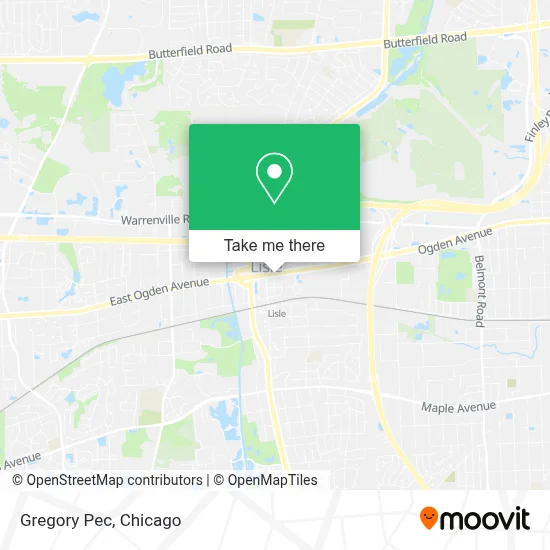 Gregory Pec map