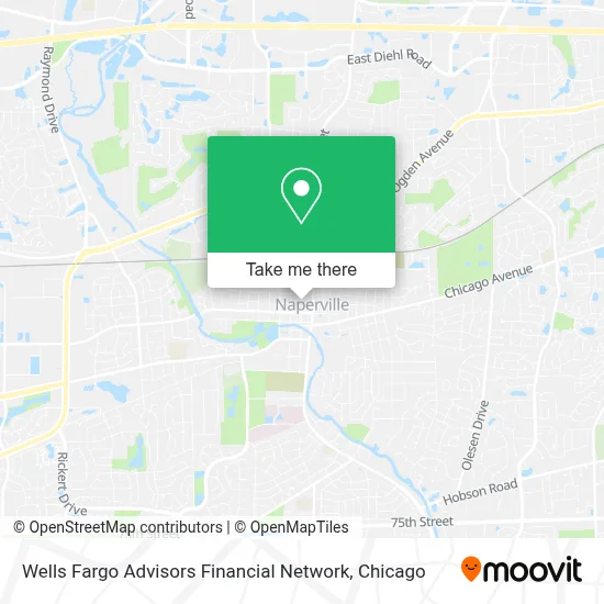 Wells Fargo Advisors Financial Network map