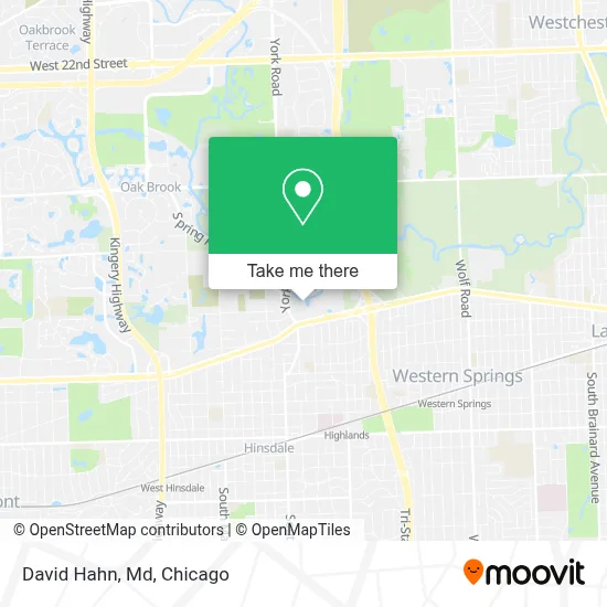 David Hahn, Md map