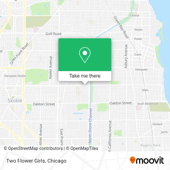Two Flower Girls map