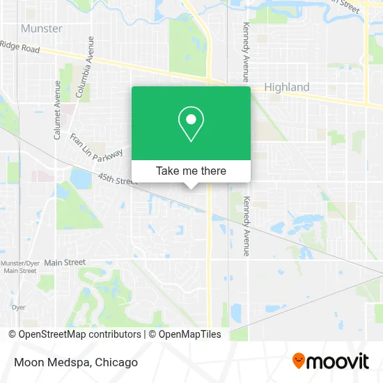 Moon Medspa map