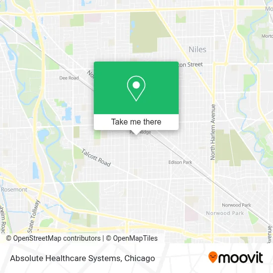 Absolute Healthcare Systems map