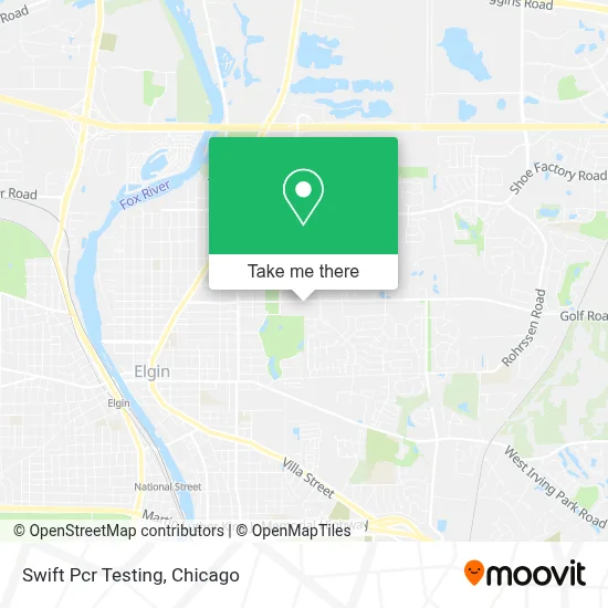 Swift Pcr Testing map