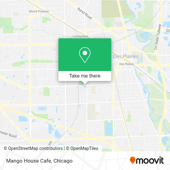 Mango House Cafe map
