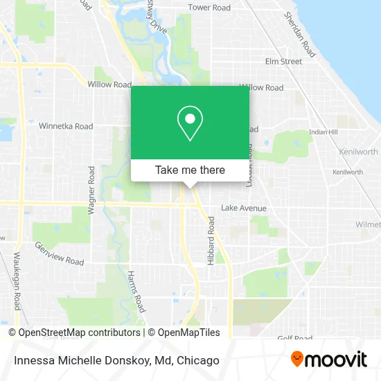 Innessa Michelle Donskoy, Md map