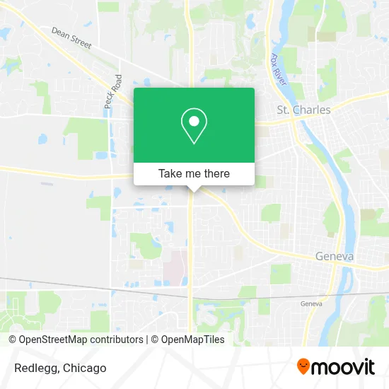 Redlegg map