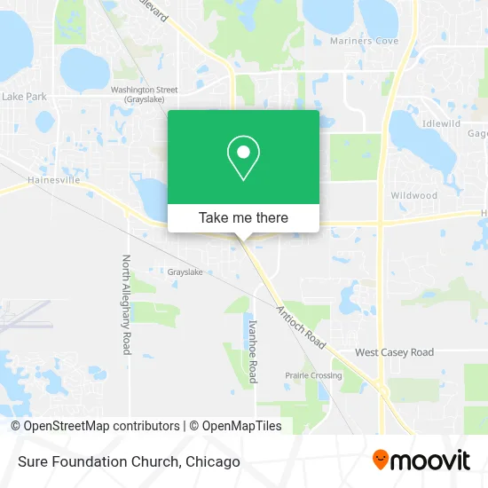 Sure Foundation Church map