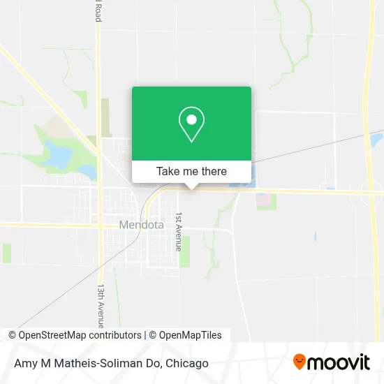 Amy M Matheis-Soliman Do map