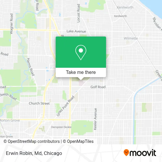 Erwin Robin, Md map