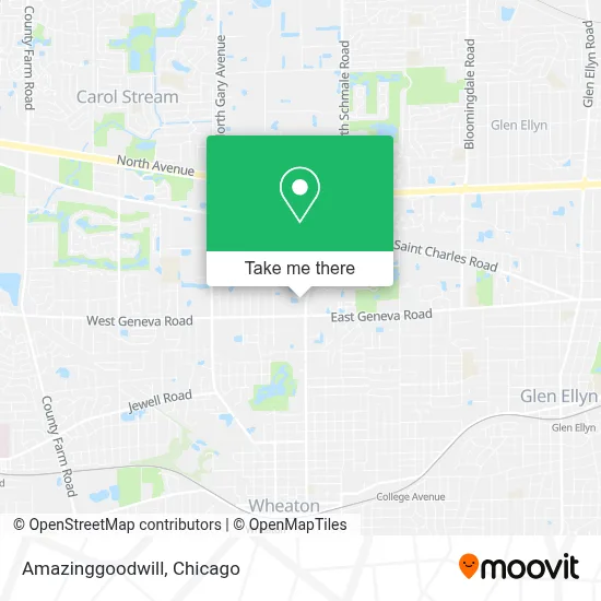 Amazinggoodwill map