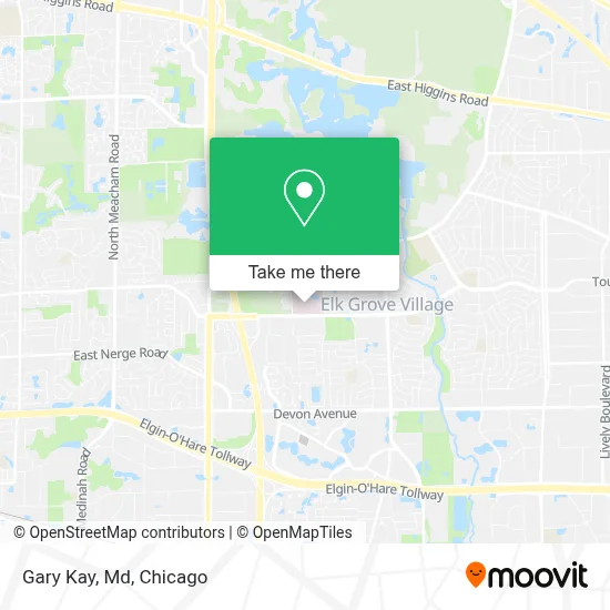 Gary Kay, Md map