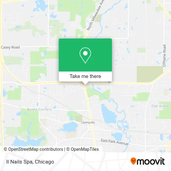 Il Nails Spa map