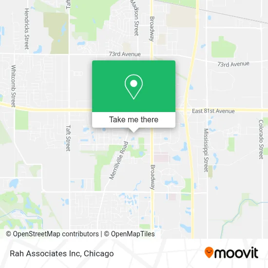 Rah Associates Inc map