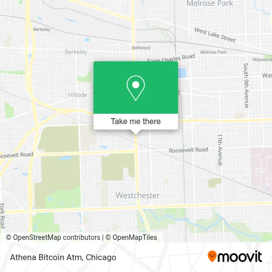 Athena Bitcoin Atm map