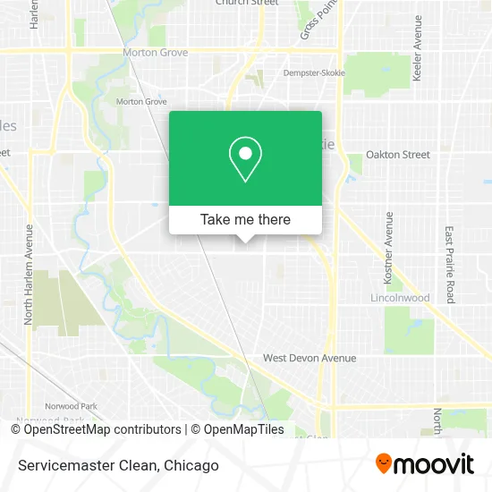 Servicemaster Clean map