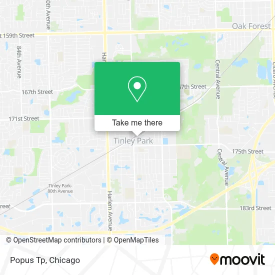 Popus Tp map