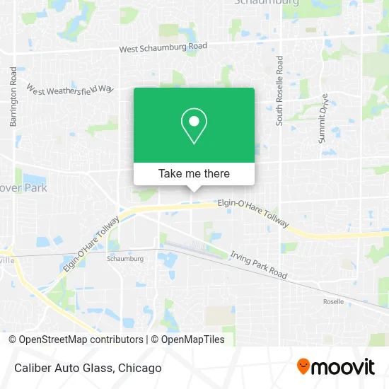 Caliber Auto Glass map