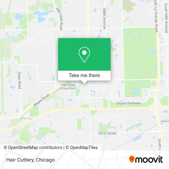 Hair Cuttery map