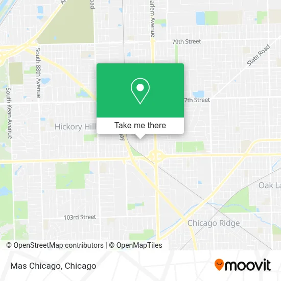 Mas Chicago map