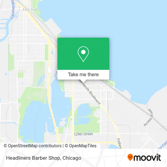 Headliners Barber Shop map