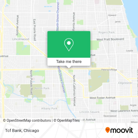 Tcf Bank map