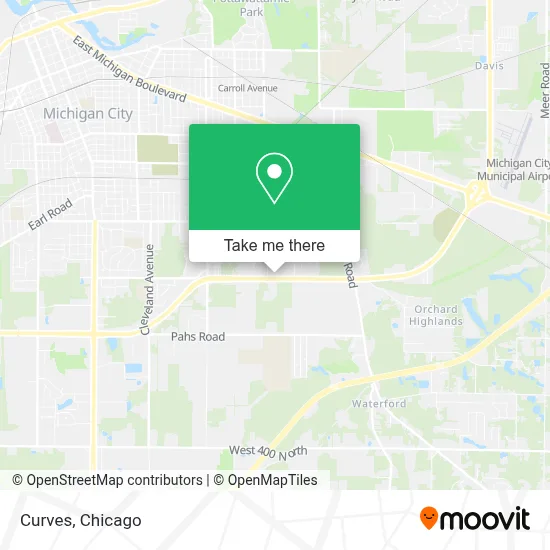 Curves map