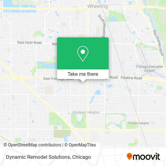Dynamic Remodel Solutions map