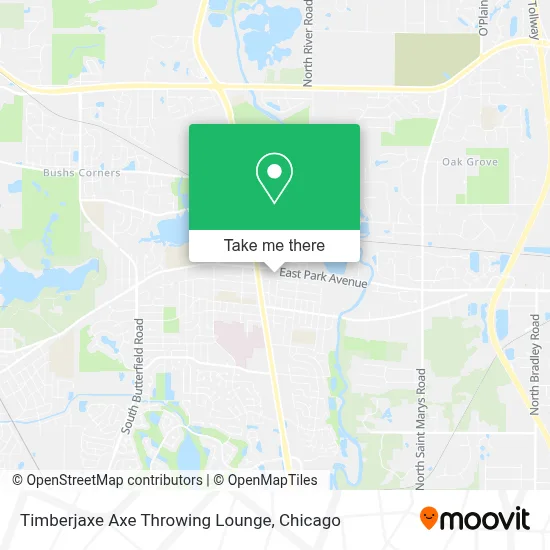 Timberjaxe Axe Throwing Lounge map