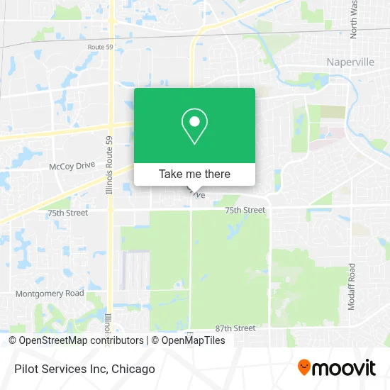 Pilot Services Inc map