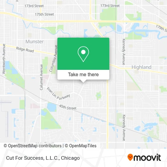 Cut For Success, L.L.C. map